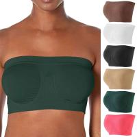 Sujetador Bandau sin costuras para mujer, top corto grande de tubo sin tirantes, ropa interior sexy, nuevo - details 0