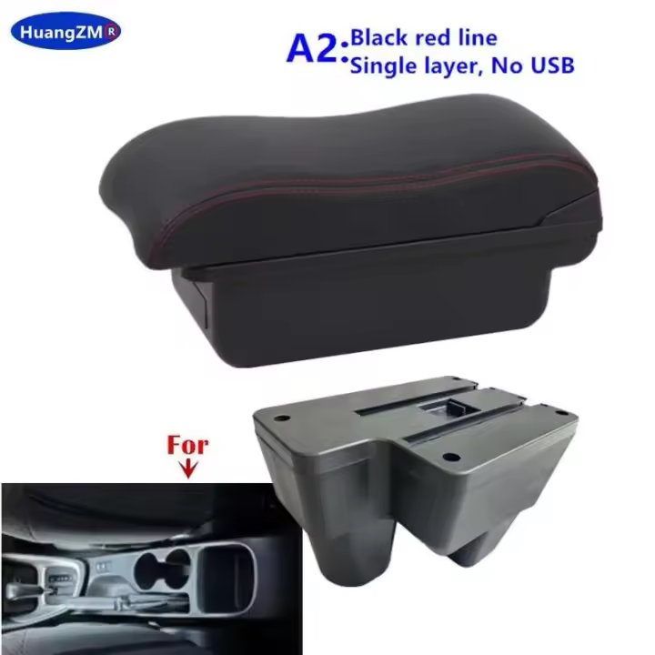 Reposabrazos Toyota CA Y, elegante iluminación GR2020-2025 CA, accesorios de interior de coche actualizados - 1