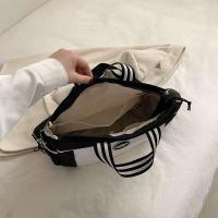 Bolso de mano sencillo e informal de gran capacidad en 3 colores, bolso cruzado con correa de hombro extraíble para mujer Schultertasche - details 7