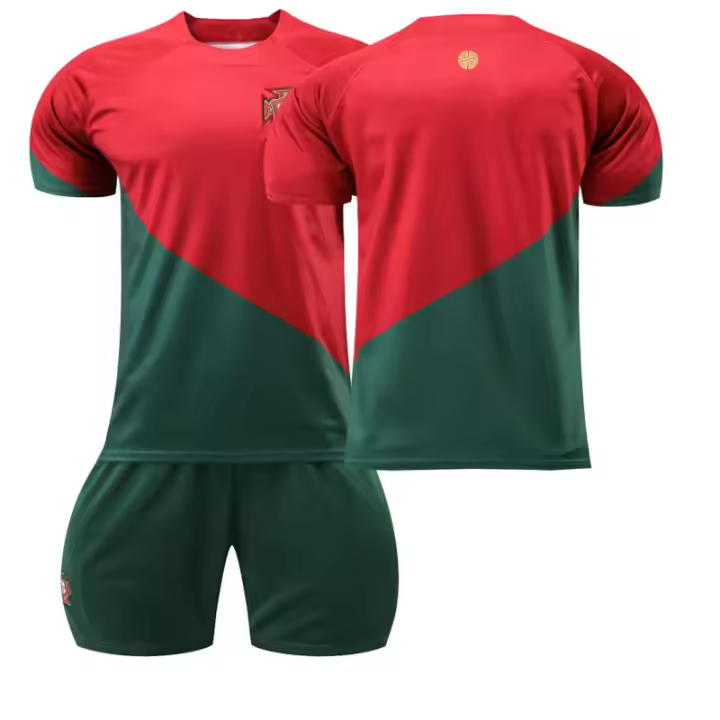 2223 Portugal Mundial de Fútbol Local Traje No. 7 Ronaldo Camiseta No. 8 B Tarifa No. 23 Félix - 1