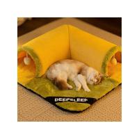 Túnel de Juego para Gatos Almohada de Dormir de Peluche para Mascotas Desmontable y Lavable - details 4