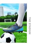 Zapatillas de fútbol de cinco lados de entrenamiento livianas para césped para adultos unisex - details 12