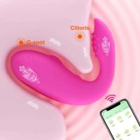 Leten Vibración inalámbrica Love Egg Vibrador Vaginal G Spot Estimulador vibratorio Wearable Bluetooth APP Control Juguetes sexuales para mujeres adultas - details 26