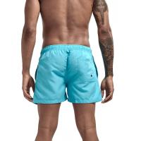 Shorts De Natación Para Hombre Quick Dry Con Cinturón Ajustable Y Bolsillos Para Surf Y Playa Estilo Casual Transpirable - details 17