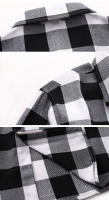 Camisa de manga larga a cuadros a rayas para hombre, camisas clásicas de oficina de un solo pecho, Camisa informal a la moda de otoño, 7XL - details 12