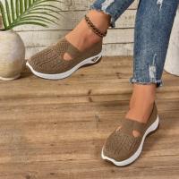 Zapatos de malla con ventilación para mujer, calzado para caminar, fondo suave, cara suave, ligero y cómodo, para ancianos, novedad - details 14