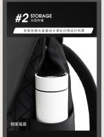 Mochila de tendencia para hombre Premium Commuter, diseño de nicho para hombre, Commuter College, mochila escolar para estudiantes. - details 6