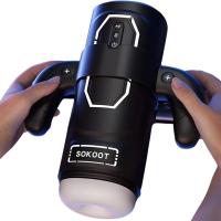 Taza de masturbación inteligente de alta velocidad para hombres, Juguetes sexuales de succión automática, Vagina Artificial, calefacción de empuje, Leten - details 5