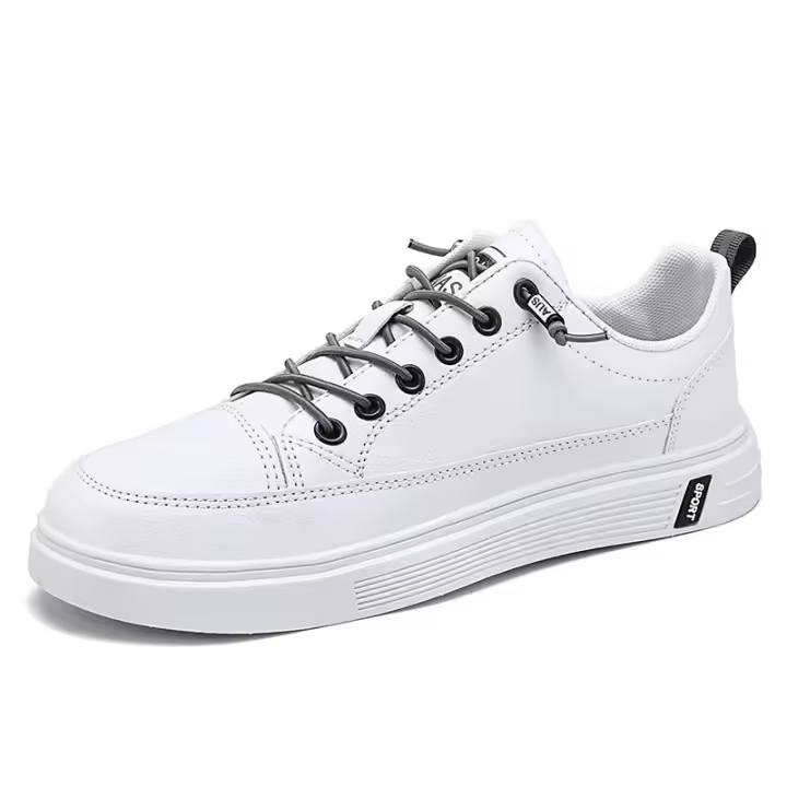 Zapatos de hombre verano 2025 Nuevos zapatos blancos para jóvenes Zapatos deportivos casuales - 1