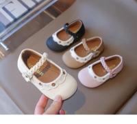 Zapatos de cuero para niñas, calzado de estilo coreano, suave, antideslizante, bordado, novedad de otoño, 2024 - details 2