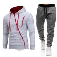 Sudadera deportiva con cremallera para hombre, traje de ocio para exteriores, novedad - details 8