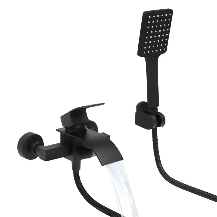 NUEVO Grifo Bañera Ducha Cascada frío y Caliente Tapa Grifo Bañera Ducha - 1