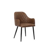 Silla de comedor, Sillón, Silla tapizada con reposabrazos, Asiento de 49 cm de Ancho, Patas metálicas, Forro de terciopelo, Carga de 110 kg, para dormitorio, salón, Gris LDC088G01 - details 8