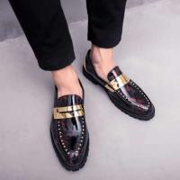 Zapatos de fiesta informales de lujo para hombre, calzado informal de negocios, formal, de cuero clásico, moda británica, Oxford - details 1