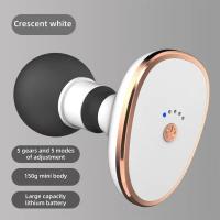 Mini masajeador portátil de mano con carga USB, masajeador de tejido profundo, relajación muscular para alivio del dolor, cuerpo, cuello, vibrador, Fitness - details 5