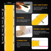 Tira de luces LED COB regulables lineales, cinta Flexible de 30MM, 24V, 1600LED/M, para decoración de habitación, 3000K, 4000K, 6000K, 1M, 3M, 5M - details 4