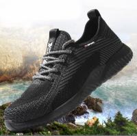 Zapatos de seguridad transpirables para hombre, botas de trabajo con puntera de acero, zapatos de seguridad indestructibles a prueba de pinchazos, zapatillas ligeras y cómodas - details 0