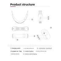 Instrumento de Belleza Inteligente V-Face Masajeador de Piel Facial Artefacto de Ahorro Facial Control Remoto - details 17