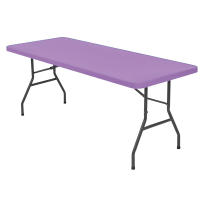 Mantel rectangular elástico de LICRA de 4/6/8 pies, lavable y resistente a las arrugas, cubierta para mesa de Patio, 1 ud. - details 10