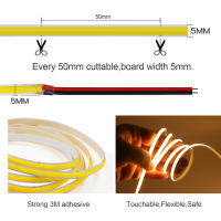 GAHADA Cinta LED COB de alta densidad 5mm PCB Iluminación lineal dimmable Blanco cálido 320LEDs/m - details 2