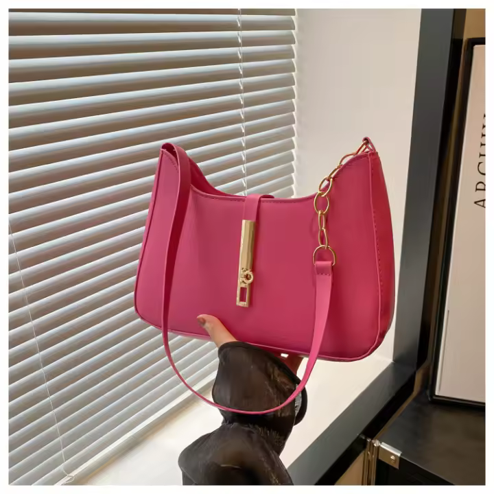 Bolso de diseño de nicho para mujer, bolso de mano con nueva textura para otoño e invierno, bolso de hombro versátil a la moda, 2025 - 1