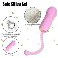 Pantalón de huevo vibrante del seta del control inalámbrico con el juguete sexual del vibrador eléctrico del hormigón remoto para las mujeres - details 3