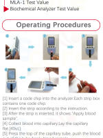 Analyzer de Litidos 4en1 Total Cholesterol, Cholesterol de Alta Densidad, Trigliceridos - details 4