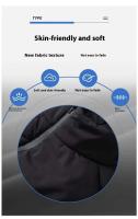 Chaleco cálido de invierno ajustado para hombre con bolsillos grandes, sin mangas, espíritu social, marca de moda, estilo casual, cierre de cremallera - details 4