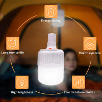 Bombilla Led de emergencia recargable portátil, lámpara con carga usb, 50W - details 4