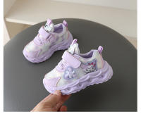 Zapatos de niñas primavera y otoño nuevas luces zapatos deportivos de 1-3 años de edad 2 zapatos de bebé zapatos de viaje de cuero transpirable suela suave - details 10