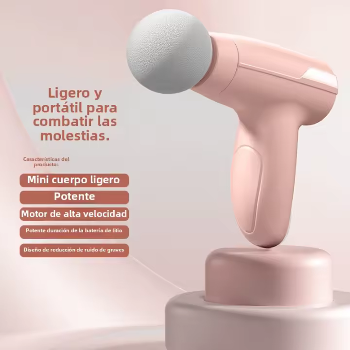 Nueva Mini pistola de fascia USB, masajeador eléctrico de relajación muscular, masajeador de vibración de fitness portátil, regalo - 1