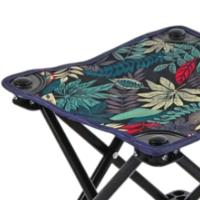 Mini taburete plegable ligero, silla de pesca para salón, reposapiés para patio, VIE, picnic, caminar, senderismo, festival - details 5