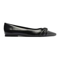 Tendencia de moda plana puntiaguda para mujer, zapatos de cuero de vaca. - details 10