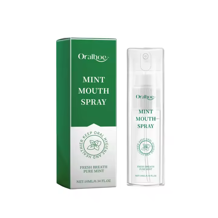 Menta Oral Para Limpiar El Mal Aliento Refrescante, Retención De Fragancia, Spray - 1