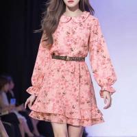 Vestidos OL 2025, vestido veraniego para mujer, Vestidos con estampado bohemio, manga acampanada, informal, holgado, bata A-e para mujer de gran tamaño - details 3