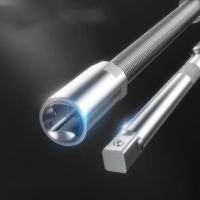 Destornillador de precisión de gran dureza, juego de llaves de trinquete duraderas y resistentes al desgaste, cabezal Flexible antideslizante - details 1