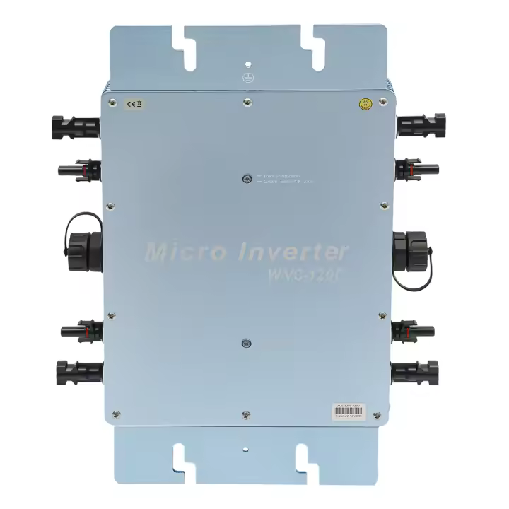 Solar Micro Inverter Sistema de Control Digital MPPT Inverter Módulo Impermeable 1200W WVC-1200 - 1