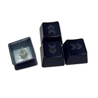 4PCS DIY ABS Direction Arrows Keys Keycaps Backlit nical Keyboard Keycap OEM Profile Translucent for Key Cap Drop Shipping - details 5