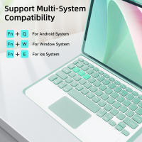 Funda para XiaoMi Pad 6 Pro, 11 ", 2023, teclado español, ratón inalámbrico, teclado táctil, tableta, portalápices - details 3
