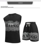 Conjunto Deportivo de Verano 2025 para Hombres Pantalones Cortos de Poliéster y Manga Corta - details 2