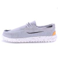 Zapatos deportivos de travesía para hombre de lona de marca informal de pollo de fondo plano de alta calidad Jinjiang - details 0