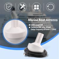 Antena de navegación marina activa GPS para barco, antena de sincronización 1575 +/-5 MHz, conector macho BNC de 5M - details 3