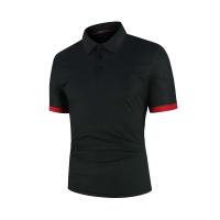 Polo de manga corta para hombre, polo en contraste, ropa nueva, ropa de calle de verano, top informal para hombre - details 12