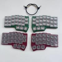 Kit de Teclado Corne V4.1 Bajo Perfil con Interruptores Kailh Choc V1 Teclado de Cuerno Personalizado con Conexión Inalámbrica, Intercambio de Teclas (HotSwap), RGB, Compatible con Vial - details 2