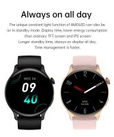 HK85-reloj inteligente para hombre y mujer, accesorio de pulsera resistente al agua IP67 con control del ritmo cardíaco, Pantalla AMOLED 1,43, seguimiento de actividad deportiva - details 10