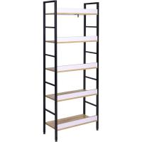 Estante de Metal Multifuncional para Almacenamiento y Organización Estante de Cocina con 5 Estantes de Metal + MDF 60x27,5x160CM - details 11