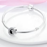 LAZA-abalorio de plata de ley 925 con 26 letras del alfabeto, abalorio de A-Z con nombre, compatible con Pulsera Original, collar, colgante, regalo de joyería - details 86