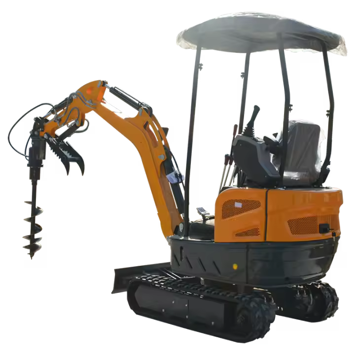 Entrega gratuita de excavadoras de 1,7 toneladas EPA excavadoras de motores Kubota mini excavadoras domésticas de 1 tonelada y 2 toneladas excavadoras pequeñas rippa a la venta - 1