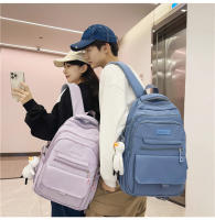 Bolso escolar de diseño para estudiantes de secundaria femenino, mochila de estilo universitario para estudiantes de secundaria, mochila versátil simple para estudiantes universitarios de color sólido - details 12