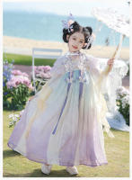 Hanfu verano niños Super inmortal Tang 2025 nuevo vestido de estilo chino disfraz antiguo para niñas - details 4